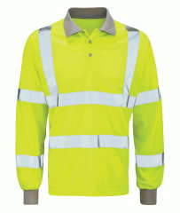 ANDROMEDA LS HI VIZ POLO SHIRT